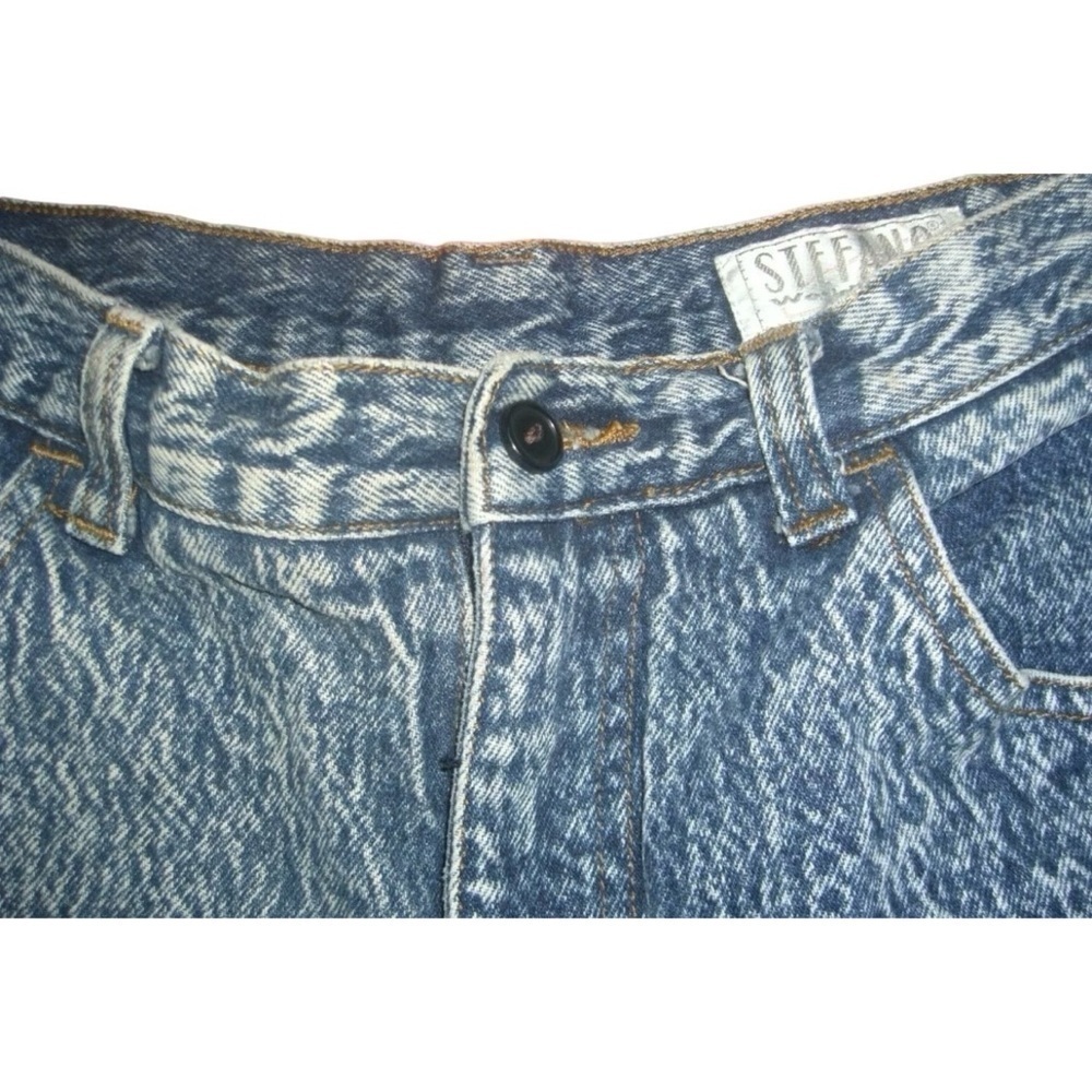 Vintage 80’s Stefano Jeans Acid Washed Mom High Waist Zip ALT egirl Punk Grunge - Picture 7 of 14